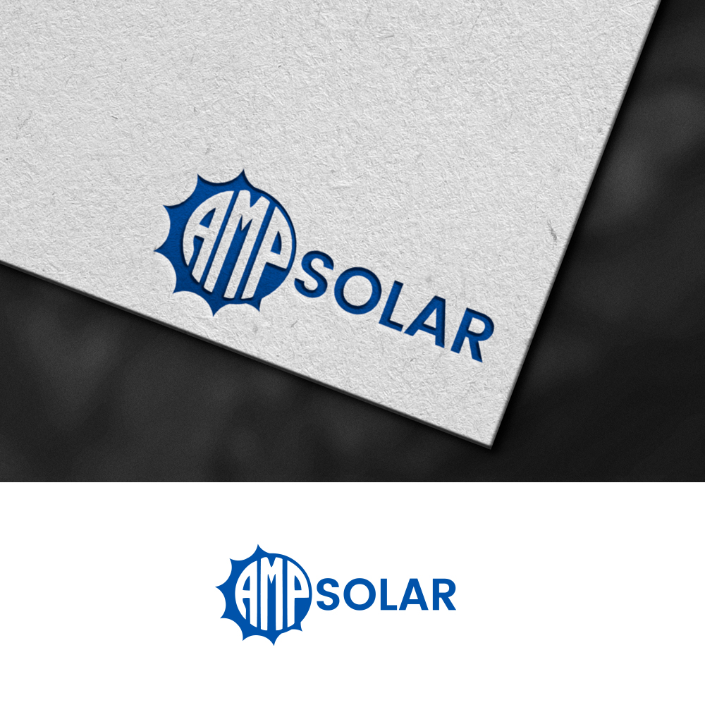 Logo Design by NZ Creatives for Amp Solar LLC | Design #30560194