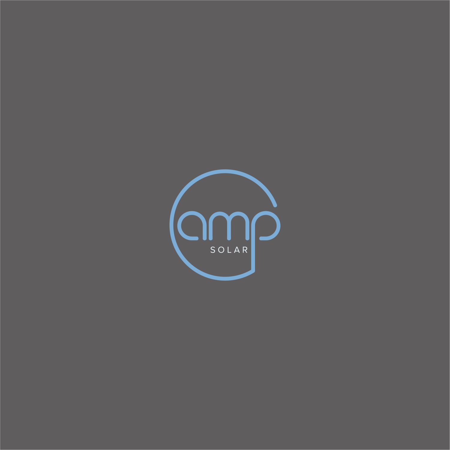 Logo Design by Maulana 2023 for Amp Solar LLC | Design #30555819