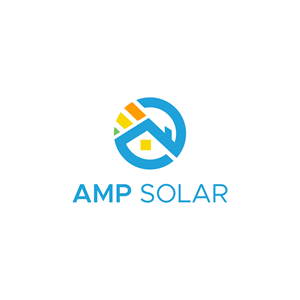 Logo Design by Rhibas for Amp Solar LLC | Design: #30552797