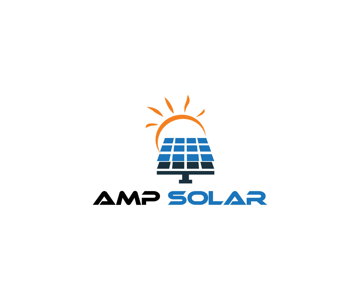 Logo Design by monmon for Amp Solar LLC | Design #30557580