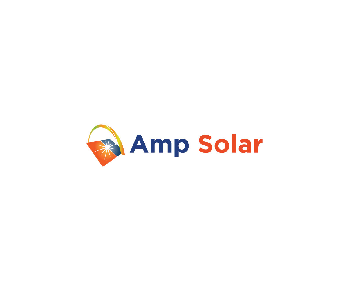 Logo Design by monmon for Amp Solar LLC | Design #30557581