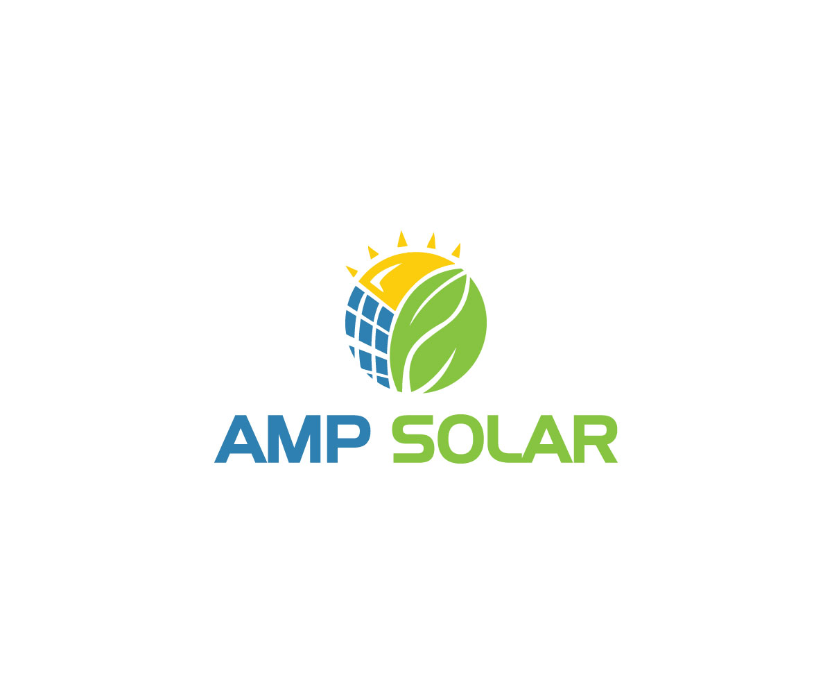 Logo Design by monmon for Amp Solar LLC | Design #30557583