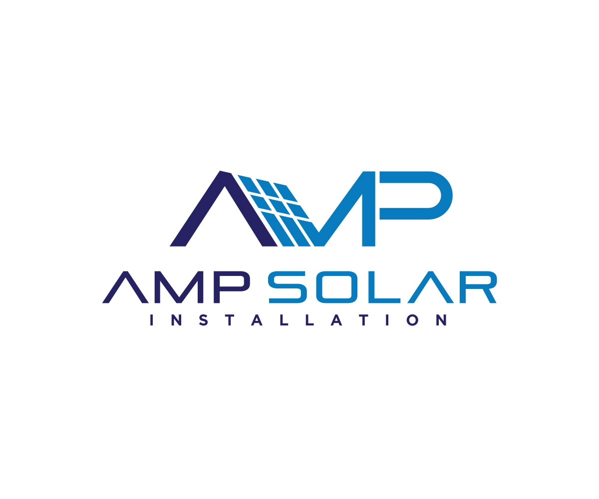 Logo Design by Ansh Design for Amp Solar LLC | Design #30554228