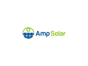 Logo Design by BNdesigner for Amp Solar LLC | Design: #30568827