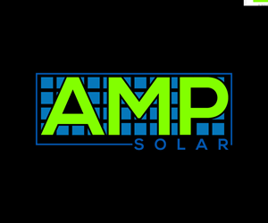 Logo Design by Hridoy Mizi 2 for Amp Solar LLC | Design: #30553029