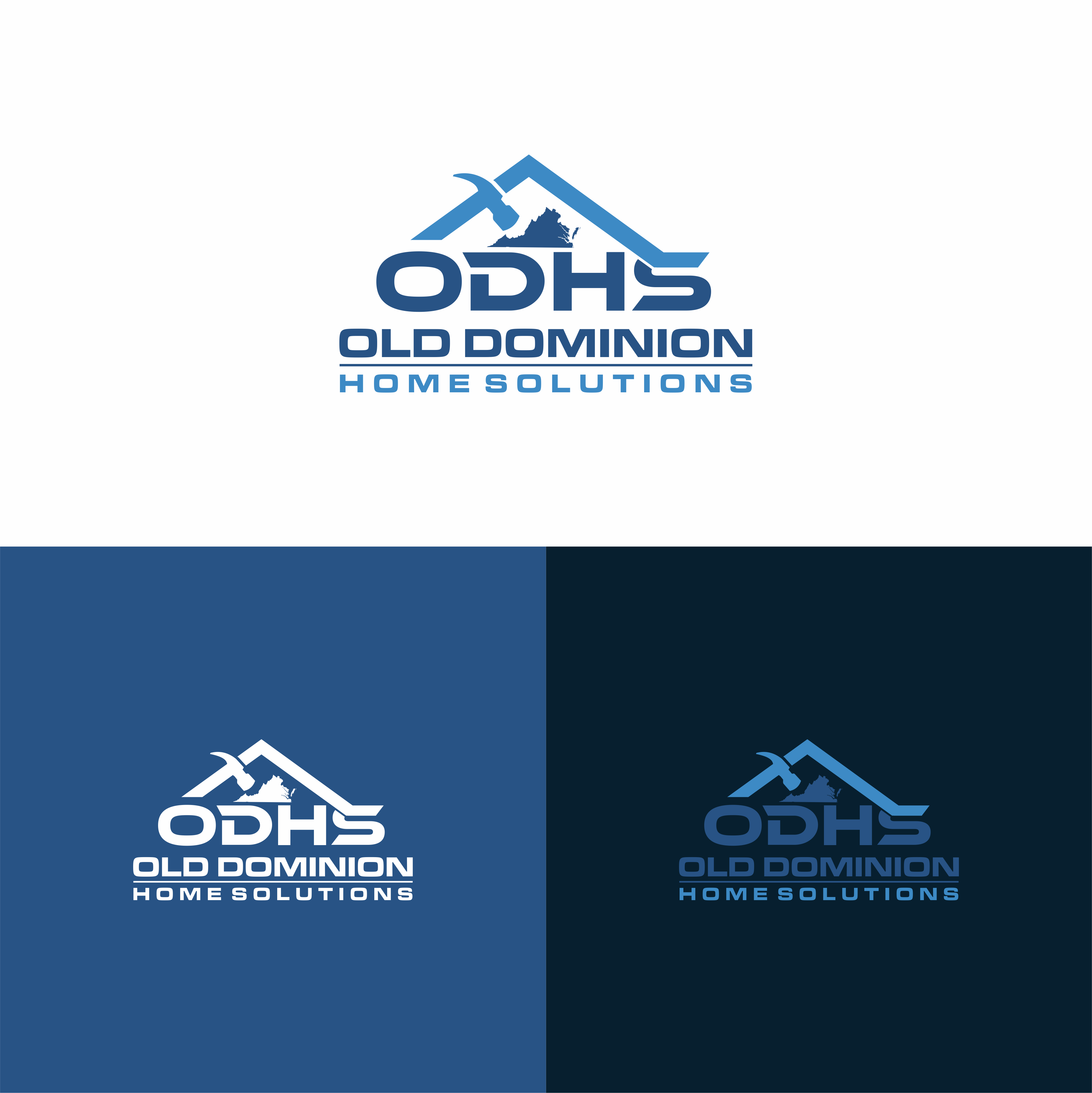 Logo Design by melzh for Old Dominion Home Solutions  | Design #30555602