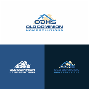 Logo Design by melzh for Old Dominion Home Solutions  | Design: #30555603