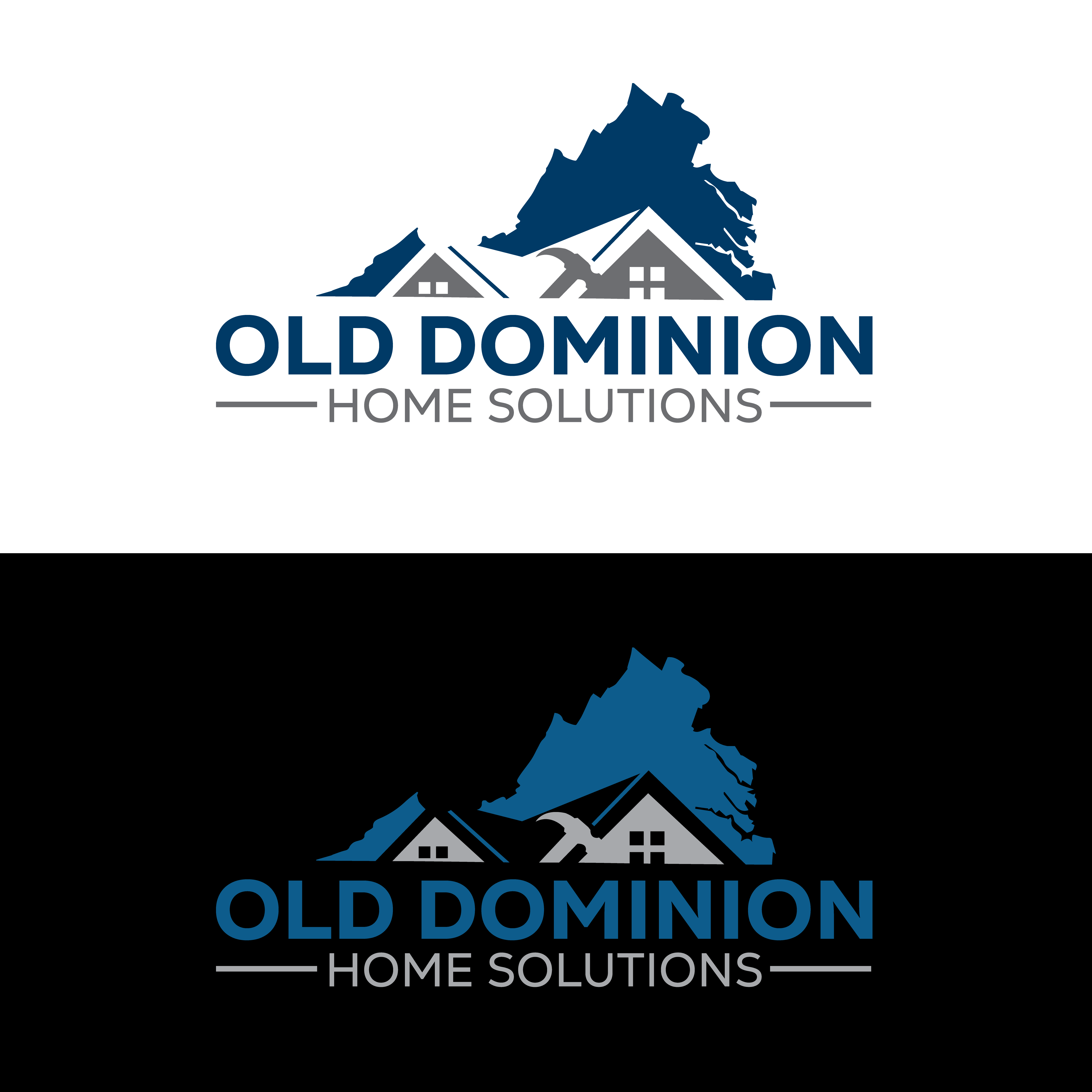 Logo Design by M Art & Design for Old Dominion Home Solutions  | Design #30553127