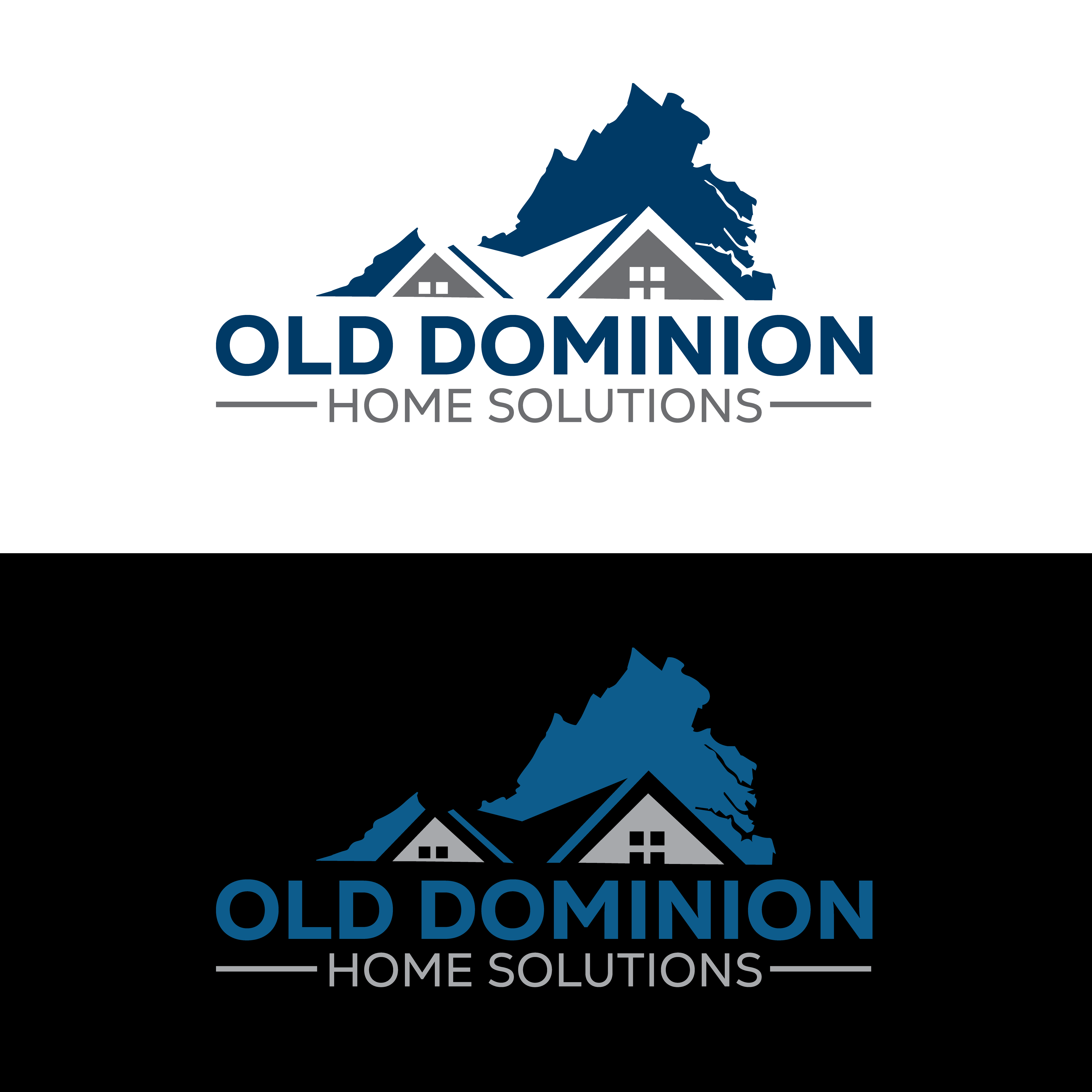Logo Design by M Art & Design for Old Dominion Home Solutions  | Design #30557061
