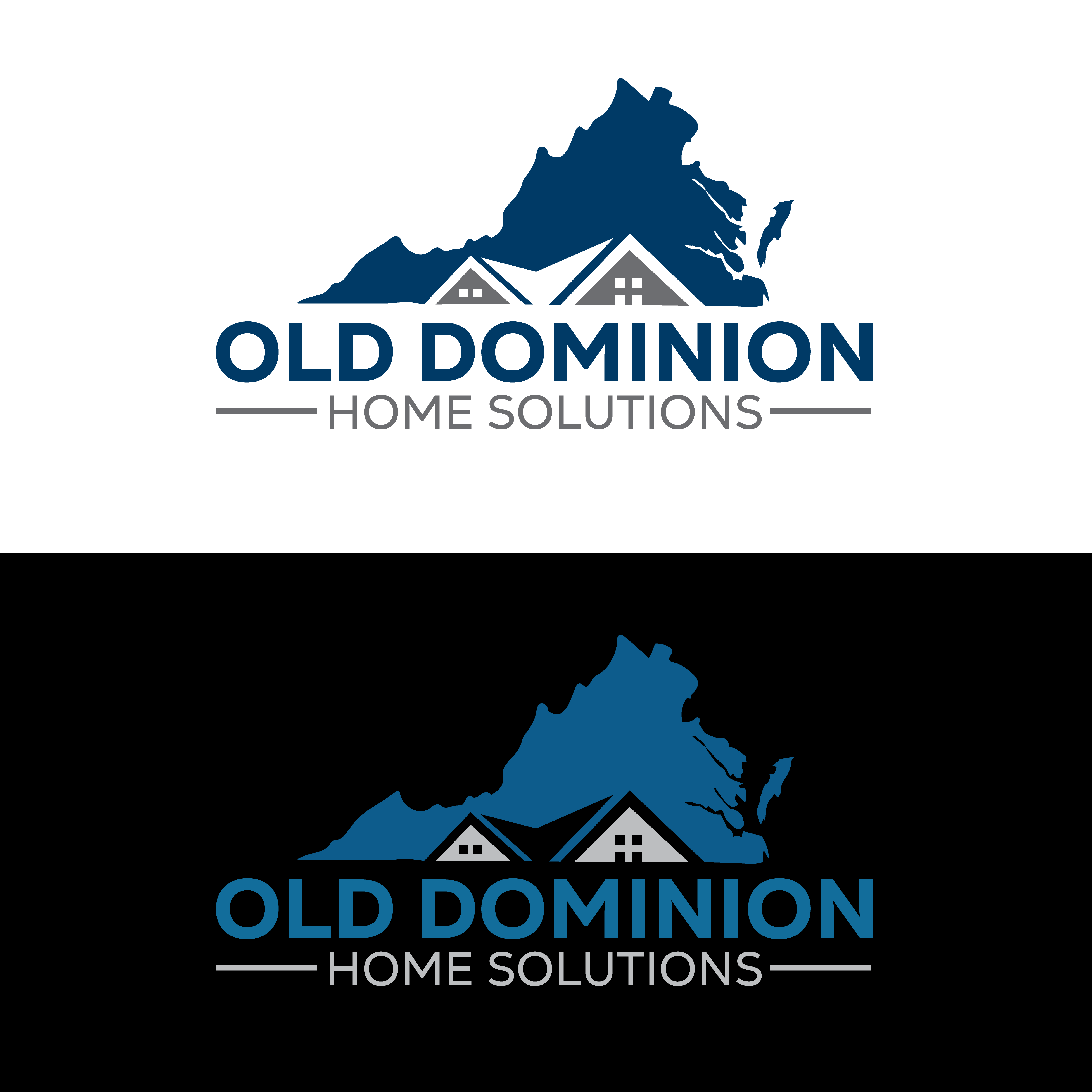 Logo Design by M Art & Design for Old Dominion Home Solutions  | Design: #30565466