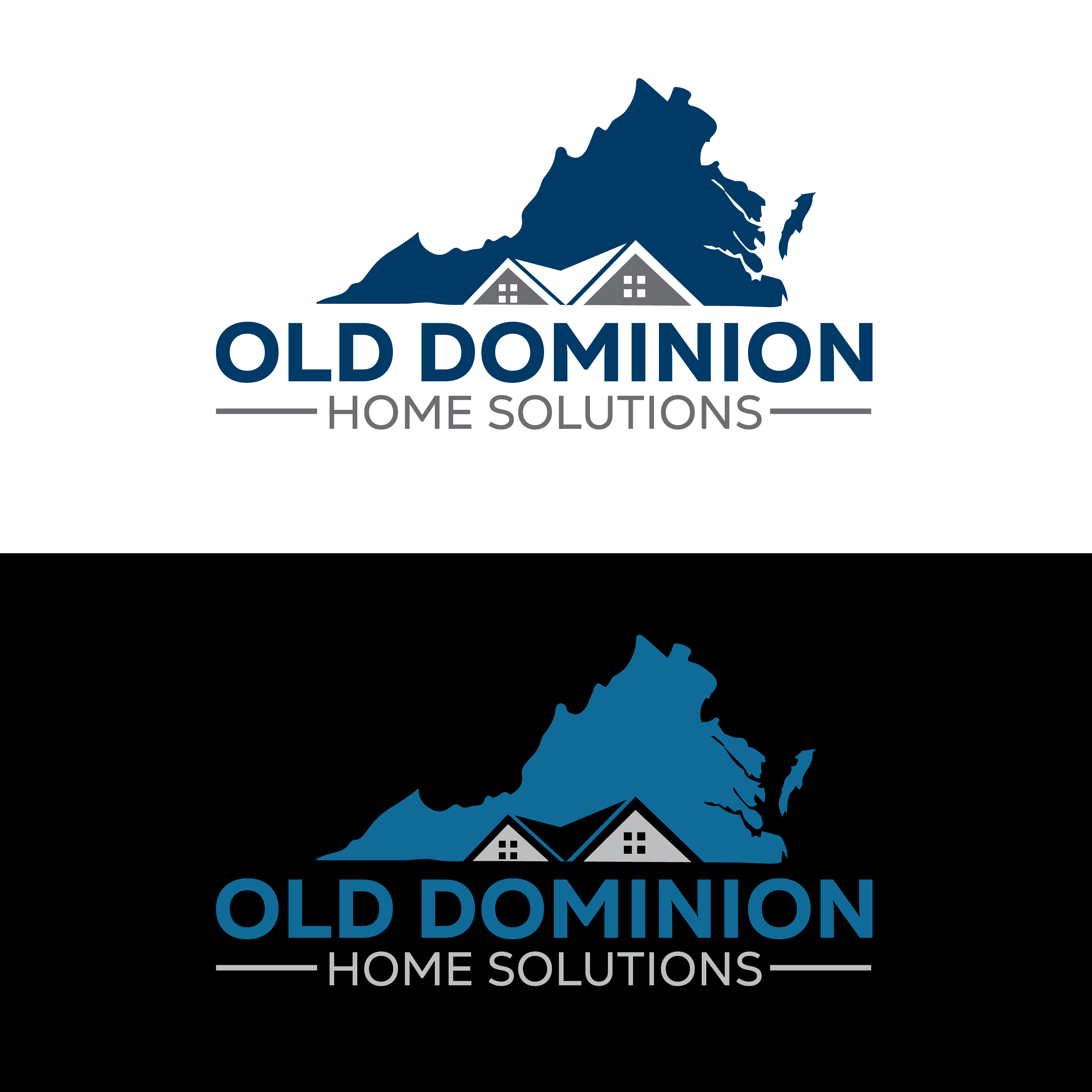 Logo Design by M Art & Design for Old Dominion Home Solutions  | Design #30565496