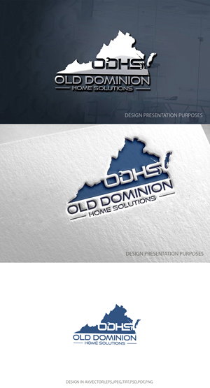 Logo Design by zebronicgraphic for Old Dominion Home Solutions  | Design: #30554646