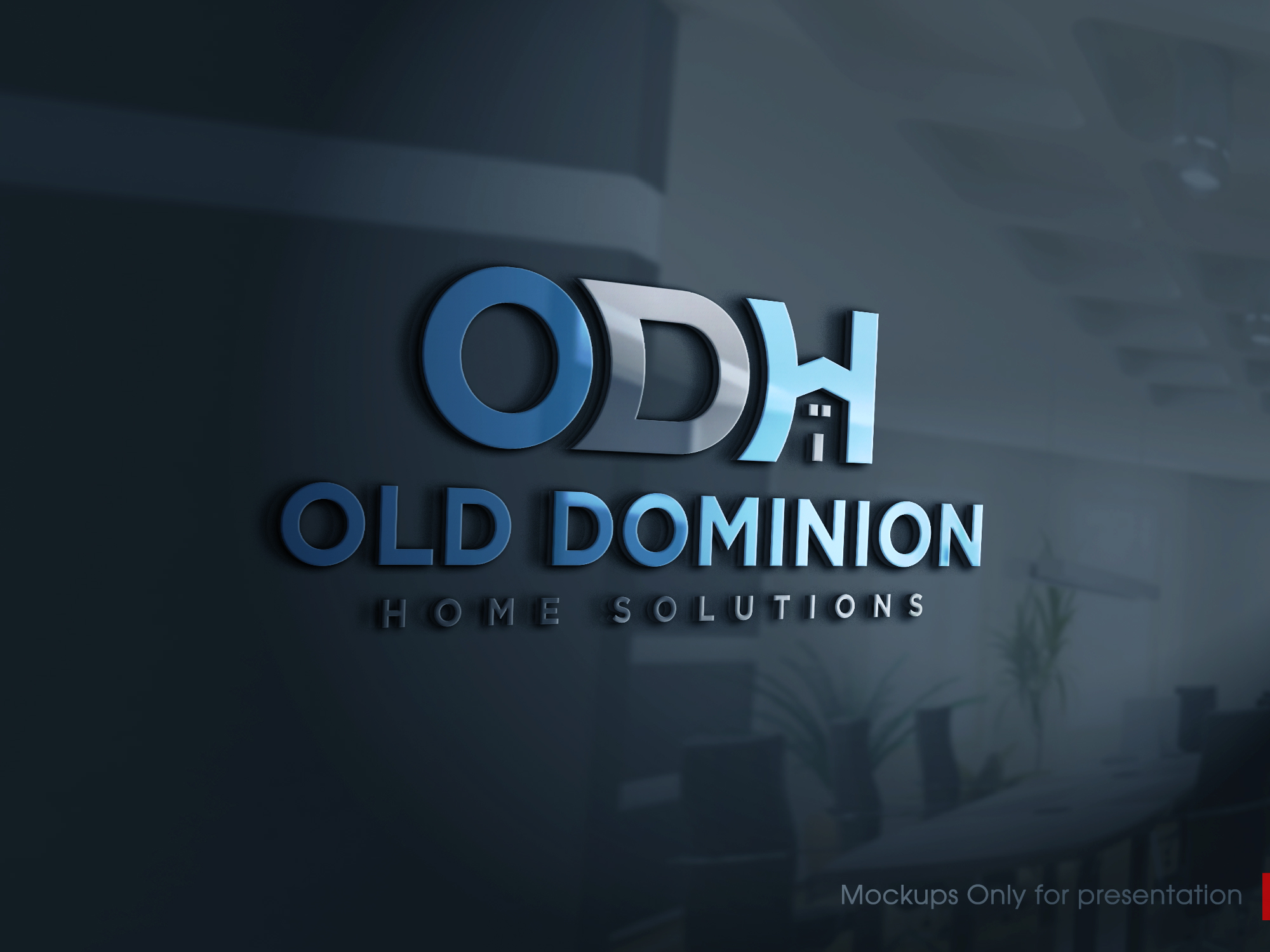Diseño de Logo por Mono.co para Old Dominion Home Solutions  | Diseño #30553471