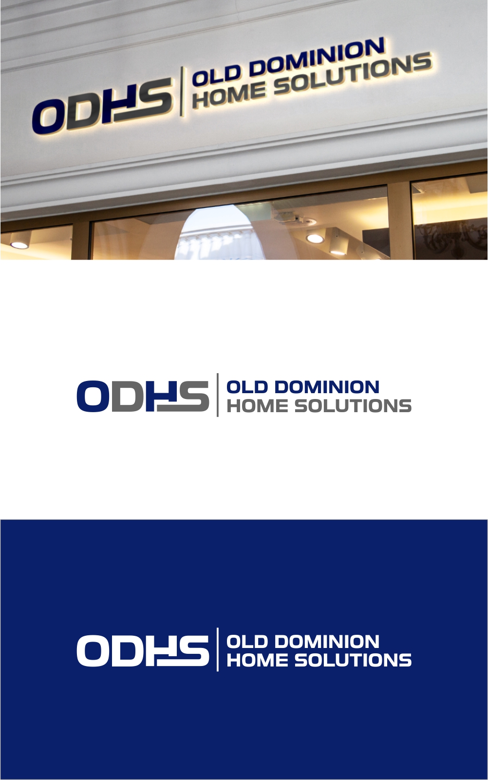 Logo-Design von MX LogoArt für Old Dominion Home Solutions  | Design #30556255
