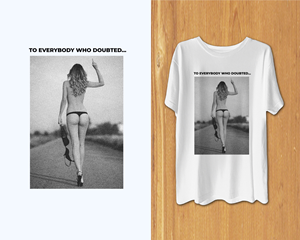 T-shirt Design by MNM for this project | Design: #30636956