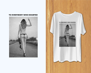 T-shirt Design by MNM for this project | Design: #30642333