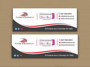 Stationery Design by sadikul islam for CV Hubs & Bearings Ltd | Design: #30558314