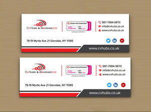 Stationery Design by sadikul islam for CV Hubs & Bearings Ltd | Design: #30558340