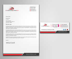 Stationery Design by sadikul islam for CV Hubs & Bearings Ltd | Design: #30558344
