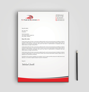 Design de Papeterie par sadikul islam pour CV Hubs & Bearings Ltd | Design : #30558389