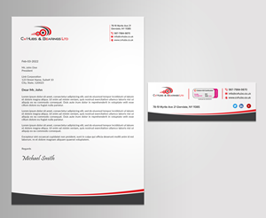 Stationery Design by sadikul islam for CV Hubs & Bearings Ltd | Design: #30558395