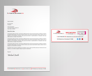 Stationery Design by sadikul islam for CV Hubs & Bearings Ltd | Design: #30558552