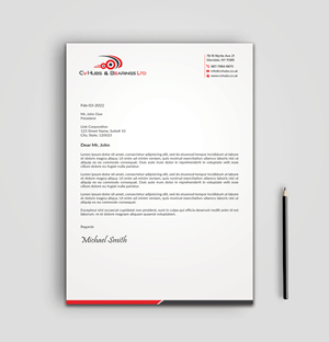 Stationery Design by sadikul islam for CV Hubs & Bearings Ltd | Design: #30559855
