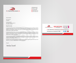 Stationery Design by sadikul islam for CV Hubs & Bearings Ltd | Design: #30560292