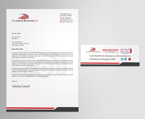 Stationery Design by sadikul islam for CV Hubs & Bearings Ltd | Design: #30560305