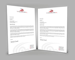 Stationery Design by sadikul islam for CV Hubs & Bearings Ltd | Design: #30623428