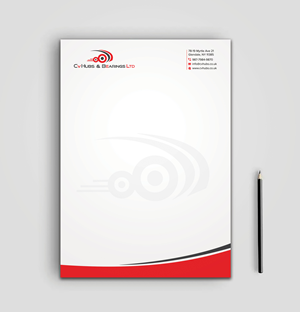 Design de Papeterie par sadikul islam pour CV Hubs & Bearings Ltd | Design : #30625033