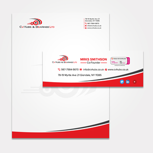Design de Papeterie par sadikul islam pour CV Hubs & Bearings Ltd | Design : #30625034