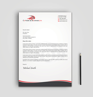 Design de Papeterie par sadikul islam pour CV Hubs & Bearings Ltd | Design : #30625086