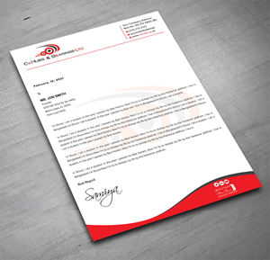 Stationery Design by Shuvo094 for CV Hubs & Bearings Ltd | Design: #30564437