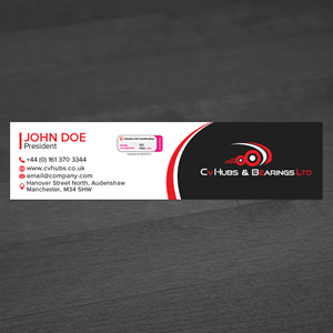 Stationery Design by WellDesign for CV Hubs & Bearings Ltd | Design: #30556610