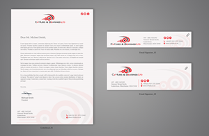 Stationery Design by chandrayaan.creative for CV Hubs & Bearings Ltd | Design: #30577980