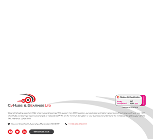 Stationery Design by WNP for CV Hubs & Bearings Ltd | Design: #30617916