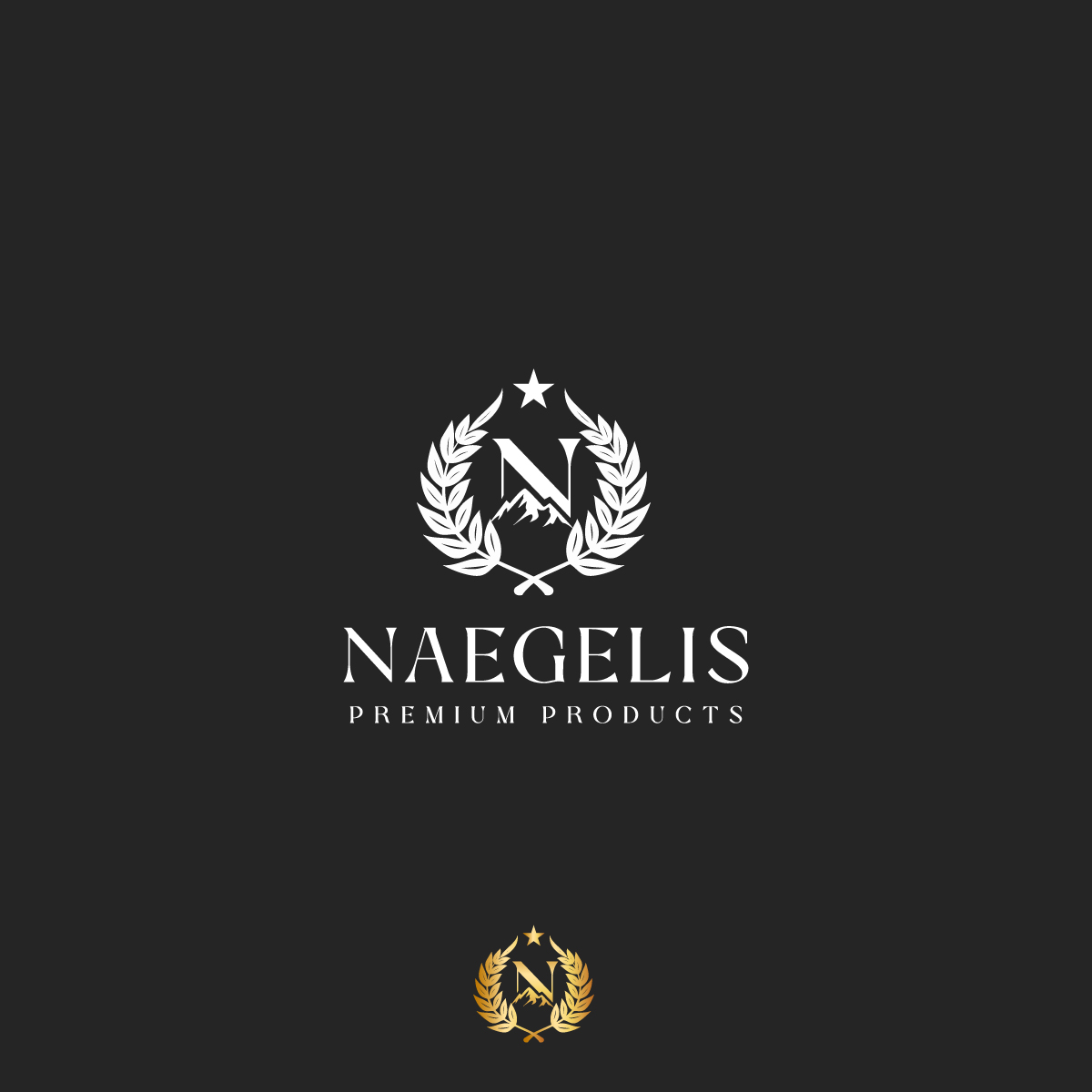 Logo Design by GOLDENCROWN for Naegelis Premium Products | Design #30558226