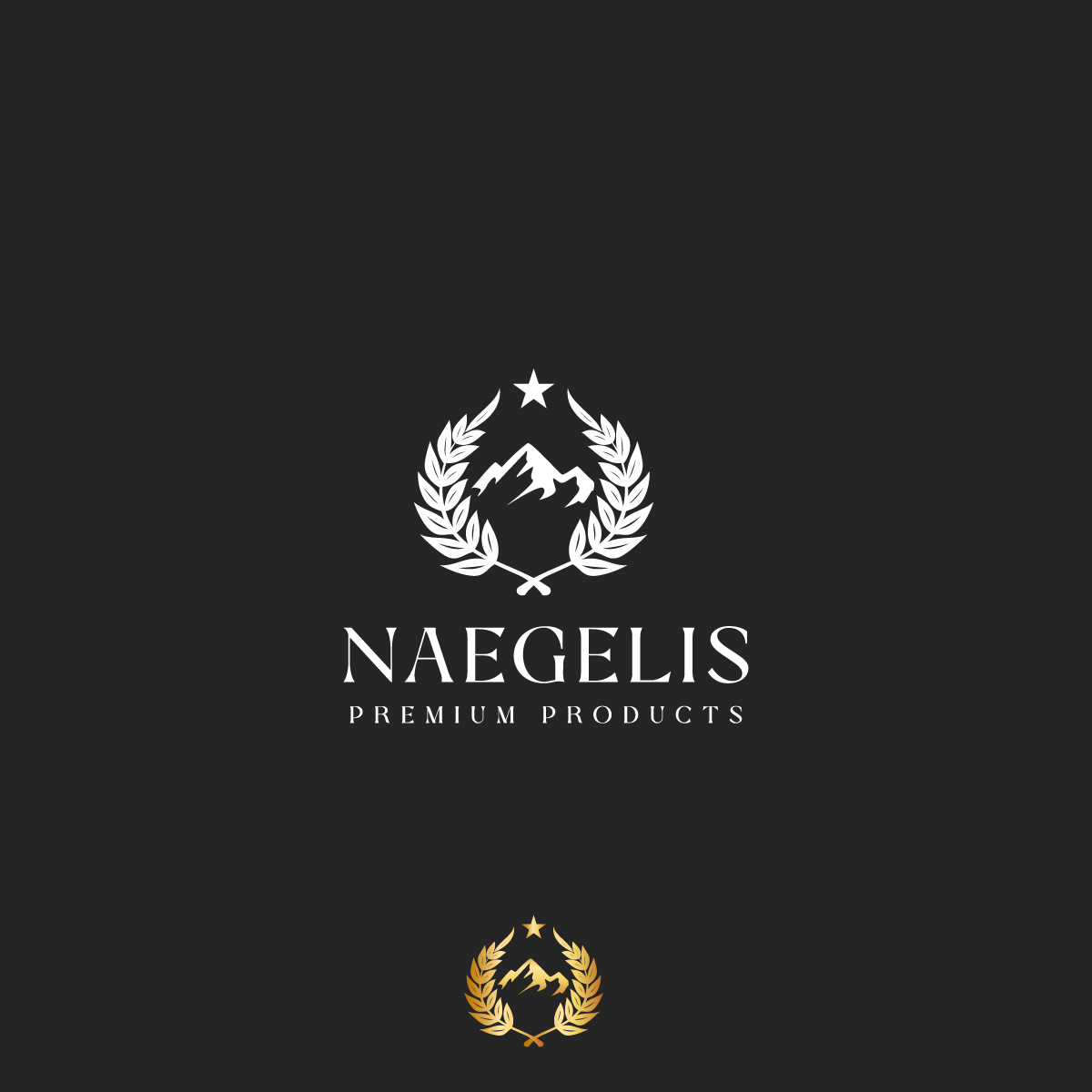 Logo Design by GOLDENCROWN for Naegelis Premium Products | Design #30558227