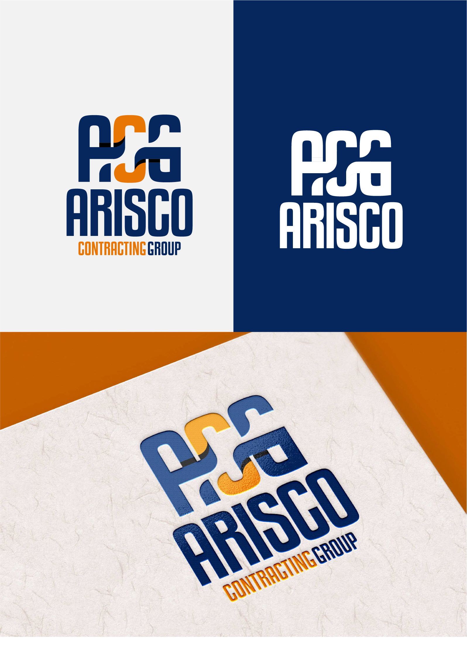 Diseño de Logo por Fezy Design Studio para Arisco Contracting Group | Diseño #30569772