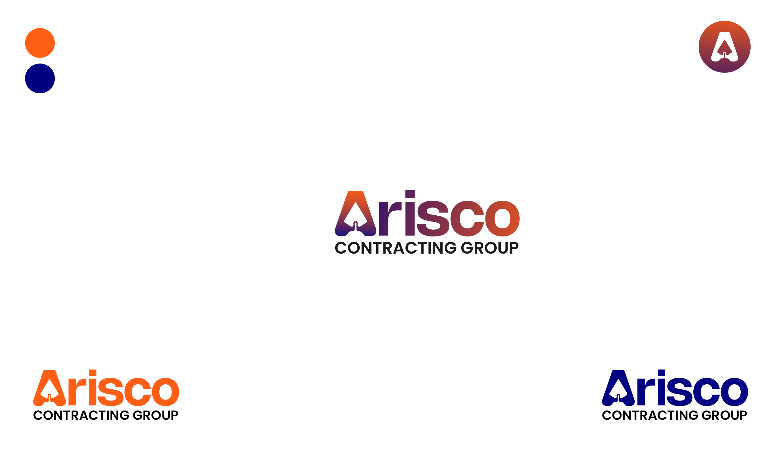 Logo Design by ThinkDesign for Arisco Contracting Group | Design #30582622