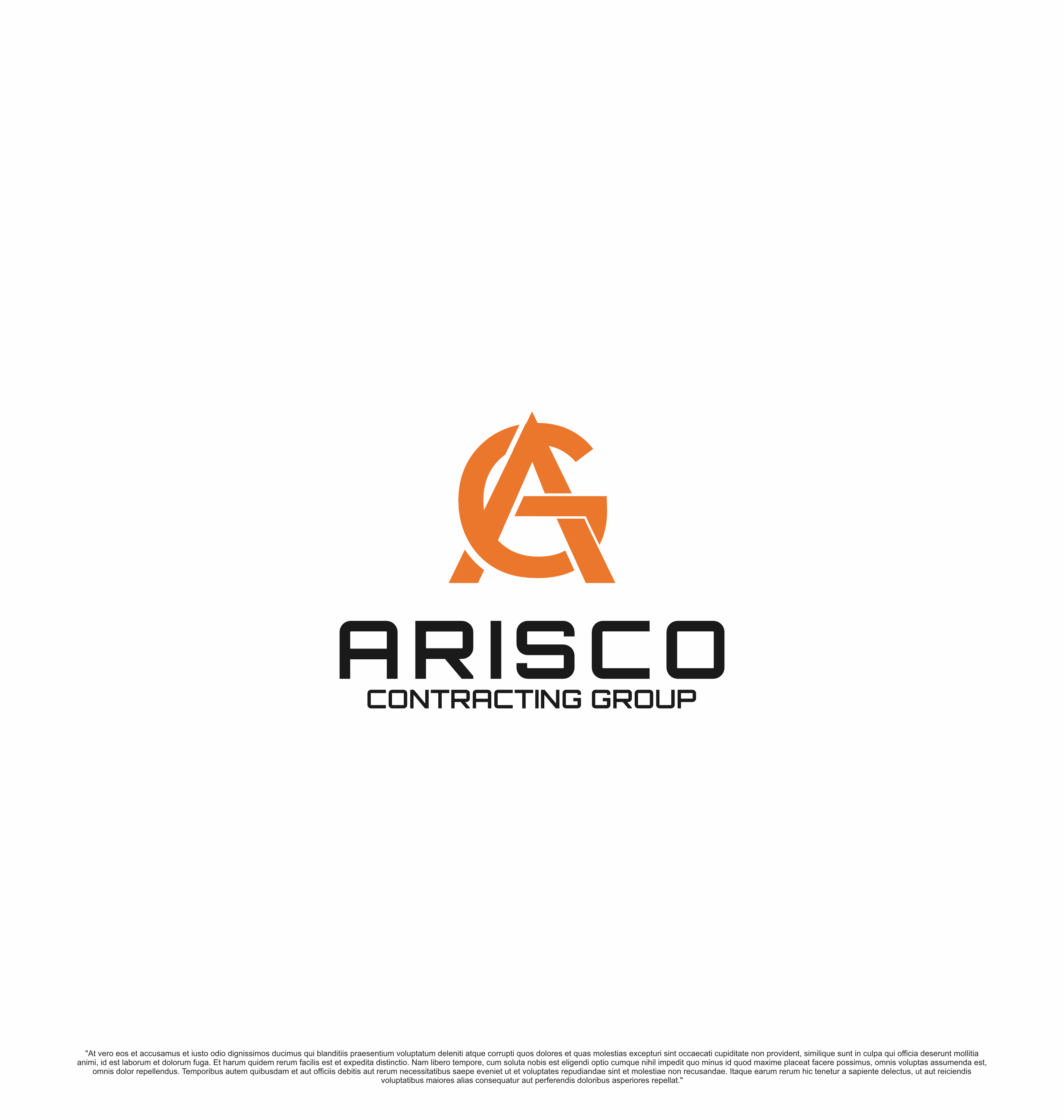 Logo Design by saesean for Arisco Contracting Group | Design #30573628