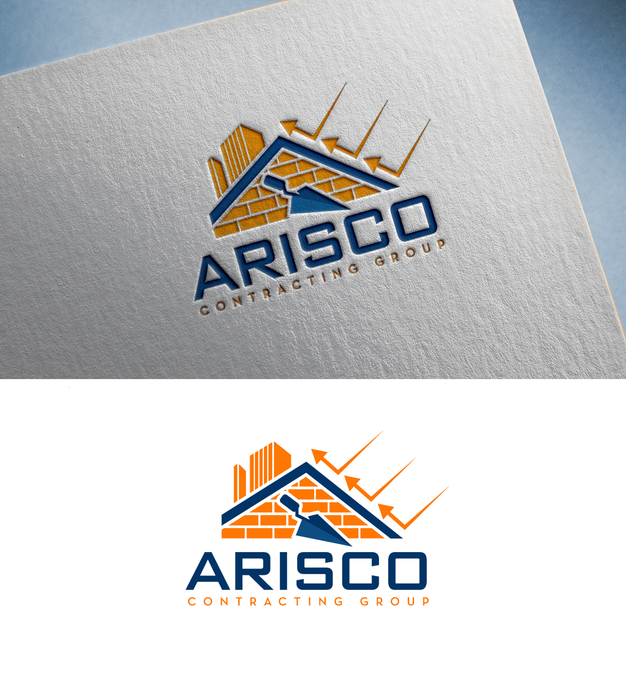 Logo Design by Rickyy for Arisco Contracting Group | Design #30609221