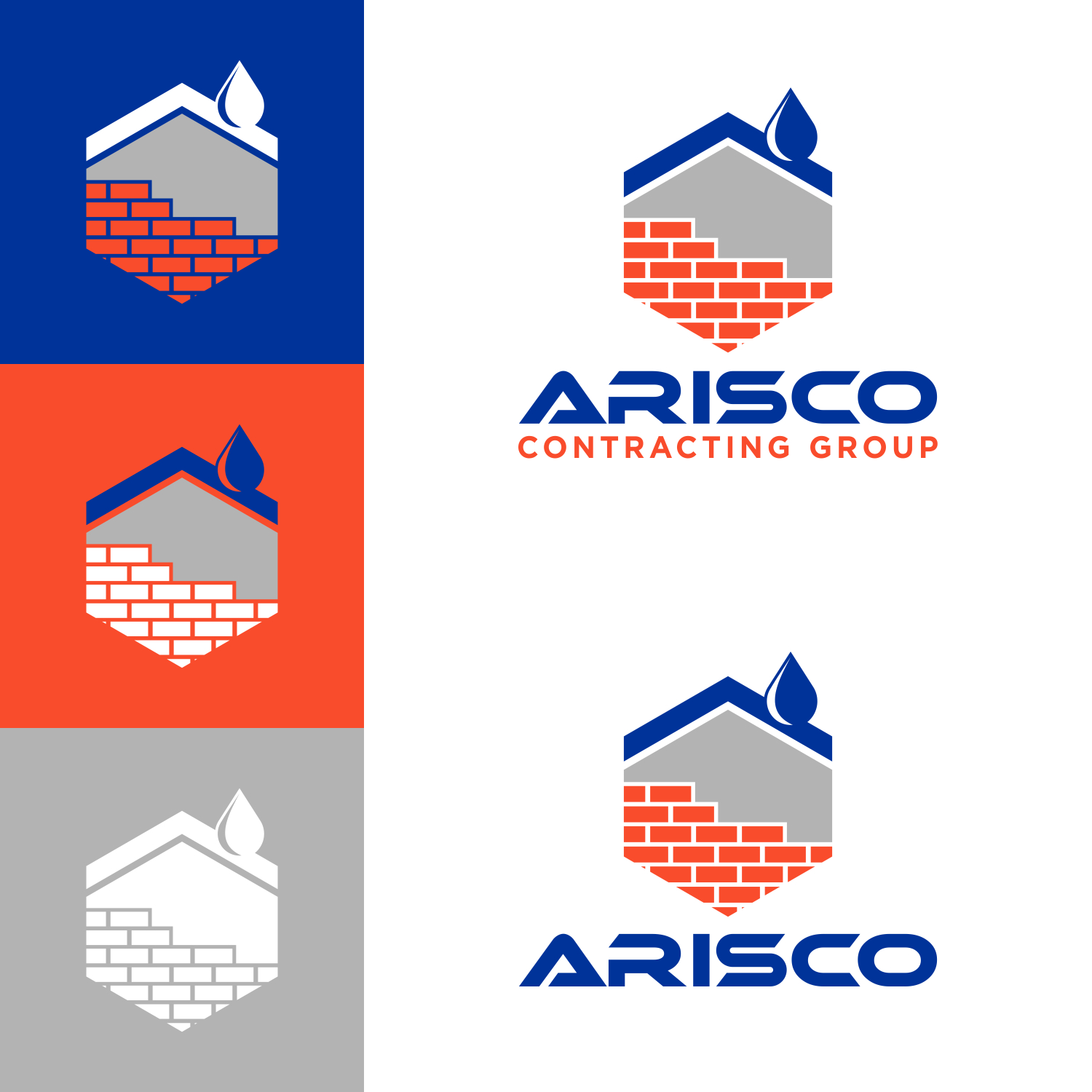 Diseño de Logo por DigitalArt para Arisco Contracting Group | Diseño #30639223