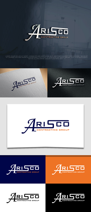 Logo Design by Ayub Zafar for Arisco Contracting Group | Design: #30593084
