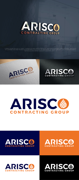Logo Design by Ayub Zafar for Arisco Contracting Group | Design: #30593090