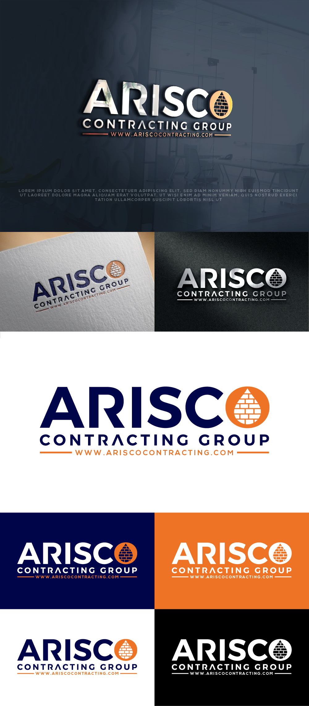 Design de Logo par AlphabetZero.co.uk pour Arisco Contracting Group | Design #30593091