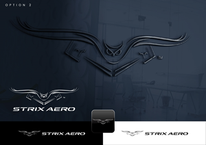 Diseño de Logo por ~idiaz~ para Strix Aero | Diseño: #30588406