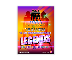 Flyer Design by mscreations.lk for The Living Dolls Dance Factory | Design #30573930