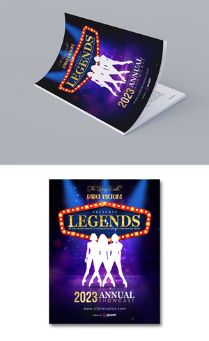 Diseño de Flyer por debdesign para The Living Dolls Dance Factory | Diseño: #30560997